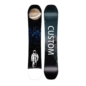 Logotipo personalizado Hot Selling Alpine Ski All Mountain Carving Carbono Snowboard Para Iniciante Inverno Sports Ski Equipment Para Adulto