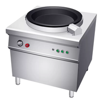 Poêle à crêpes en acier inoxydable (qualité 304) Semikron, contrôle uniforme de la température, nettoyage facile, 5000-10000W