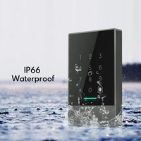 Control de Acceso de huella dactilar, lector de pared impermeable, controlador de teclado de acceso de puerta, WiFi, IP66