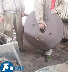 Fillter Press <strong>Plate</strong> for Wastewater Treatment Hot Sale Round <strong>Clay</strong> Filter Press <strong>Plate</strong> - Product Image 4