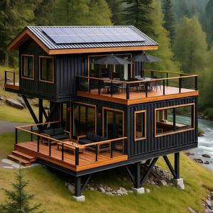 Villa Prefabbricata Moderna di Lusso di Alta Qualità in Acciaio Leggero, 4 Camere da Letto, 2 Bagni, Personalizzabile - Product Image 2