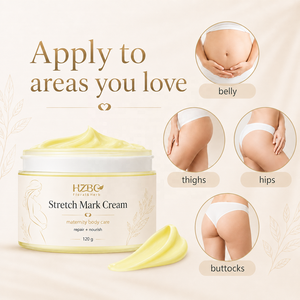 Crème <span class=keywords><strong>anti</strong></span>-vergetures 120g en gros et sous marque privée pour la <span class=keywords><strong>grossesse</strong></span> - Lotion raffermissante <span class=keywords><strong>anti</strong></span>-cicatrices, crème réparatrice au collagène pour le ventre - Product Image 3