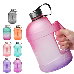 1000ml all'ingrosso di alta qualità palestra sport all'aria aperta portatile poly-clear 24oz fitness bottle time assortiti - Product Image 2