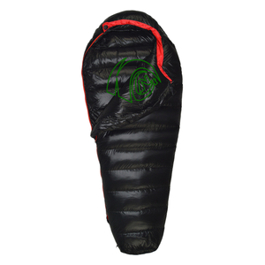 Sac de couchage mummy en nylon épissable, duvet de canard et d'oie, imperméable, coupe-vent, ultraléger et compressible pour le camping et la randonnée en extérieur - Product Image 1