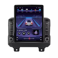 Autoradio Android 13 8+128G pour Jeep Wrangler 2018-2019 IPS DSP Car-play Caméra 360° Système audio automobile Lecteur DVD