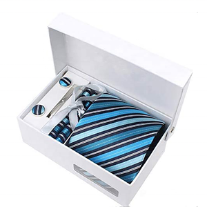Cajas de cartón rígido verde para joyería, embalaje prémium de eslabones de acero inoxidable - Product Image 6