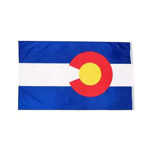 <span class=keywords><strong>Bandiere</strong></span> <span class=keywords><strong>del</strong></span> <span class=keywords><strong>Mondo</strong></span> in Poliestere 68D all'Ingrosso, Stampa Fronte-Retro, Bandiera Americana USA 3x5 Ft, Stampa Personalizzata, Bandiera dello Stato <span class=keywords><strong>del</strong></span> Colorado - Product Image 2