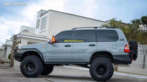 Manx4 Lc100 Bull Bar Amortecedor dianteiro De Aço Para Land Cruiser Lc100 4700 - Product Image 4