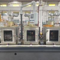 Línea de Producción de Máquinas Automáticas Industriales para Fabricación de Tubos de Acero Inoxidable de Larga Vida Útil con Soldadura de 3 Cátodos