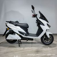 Nouveau modèle Sabre-toothed pour moto électrique 2000W 72V/60V, scooter adulte 90 km/h, export transfrontalier