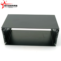 Boîtier en profilé d'aluminium extrudé pour instruments électroniques, boîtier de carte PCB, service de découpe, pliage, soudage et poinçonnage