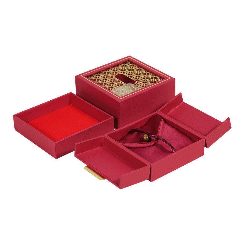 หมายเลข6ปกเปิดคู่ [กระดาษต้นไม้]-สีแดง