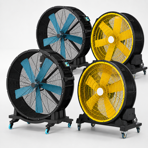 Warehouse Workshop Restaurant Industrial Mobile Ventilation Fan Heavy Duty Portable Fan for Factory Cooling and Air - Product Image 2