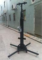 Torres de elevación portátiles de alta resistencia para iluminación Line Array, torre con soporte de manivela para eventos