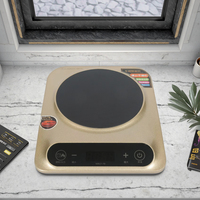 Cuisinière à induction à usage domestique pour la cuisine Mini taille brûleur électrique à brûleur unique pour hôtel et réchaud à induction à usage commercial