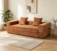 Nouveau canapé-lit pliant moderne, gain de place, mousse haute densité, convertible pour appartement et chambre