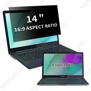 Laptop Privacy Filter Screen Protector Anti Spy Monitor Privacy Screen for 14 inch Privacy Filter Anti Blue Light PC Film