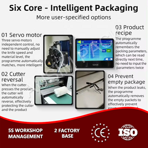 Ghiacciolo automatico multifunzionale del cuscino che fa <span class=keywords><strong>il</strong></span> sacchetto di plastica della barra di schiocco del gelato della macchina <span class=keywords><strong>per</strong></span> l'imballaggio di sigillatura della parte posteriore delle arachidi - Product Image 3