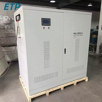 Régulateur de tension automatique triphasé Sbw-f-800kva, stabilisateur SVC 220/380/400/415V, efficacité 0,98, 50/60Hz