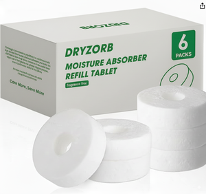 Comprimés de <span class=keywords><strong>recharge</strong></span> absorbants d'<span class=keywords><strong>humidité</strong></span> au chlorure de calcium non toxique, enregistrés REACH, 80%+ d'ingrédient actif, CAS 10043-52-4, Code HS - Product Image 1