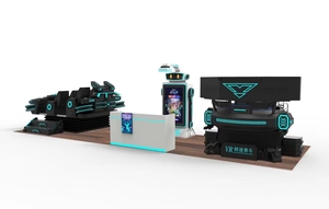 Equipo de Entretenimiento al por Mayor, Sistema de Cine de Realidad Virtual 3D 9D con 4 Asientos - Product Image 3