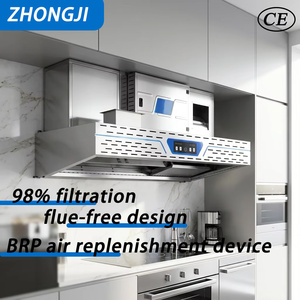 <span class=keywords><strong>Extracteur</strong></span> <span class=keywords><strong>de</strong></span> fumée <span class=keywords><strong>de</strong></span> cuisine professionnel BRP sans <span class=keywords><strong>conduit</strong></span>, haute efficacité 98% <span class=keywords><strong>de</strong></span> contrôle <span class=keywords><strong>de</strong></span> la fumée, électrostatique - Product Image 1