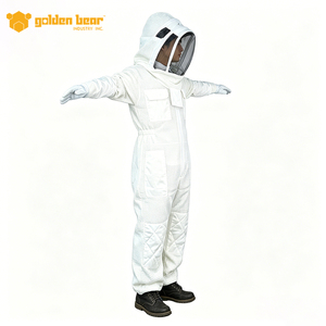 Combinaison d'apiculture ventilée à 3 couches de haute qualité, vente en gros, unisexe, combinaison de protection pour l'apiculture - Product Image 4