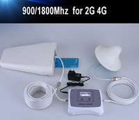 ATNJ repetidor de señal de teléfono celular amplificador B8 B3 kit completo amplificador de señal de teléfono celular universal GSM DCS