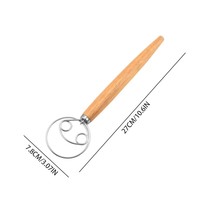 Grand fouet à pâte danoise manuel en acier inoxydable, batteur à gâteau et pâtisserie, fouet à œufs, outils de cuisine pour la pâtisserie