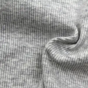 Bán Chạy Vải Nhiều Màu Thiết Kế Mới Cung Cấp Đẹp Giá Tốt Nhất 180G 95% Cotton 5% Spandex 2X2 Vải Sườn
