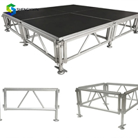 Plateforme de Scène Modulaire en Aluminium de Haute Qualité 2026, Type Layher, Scène Professionnelle de Grade Ingénierie, Échafaudage Scénique à Vendre
