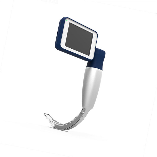 Besdata Stainless Steel Handheld Portable Video Laryngoscope with Disposable Blade for Intubation