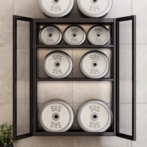 Étagère murale multi-niveaux en métal pour salle de bain, lavabo et rangement cosmétique avec outils de nettoyage, armoire gain de place - Product Image 4