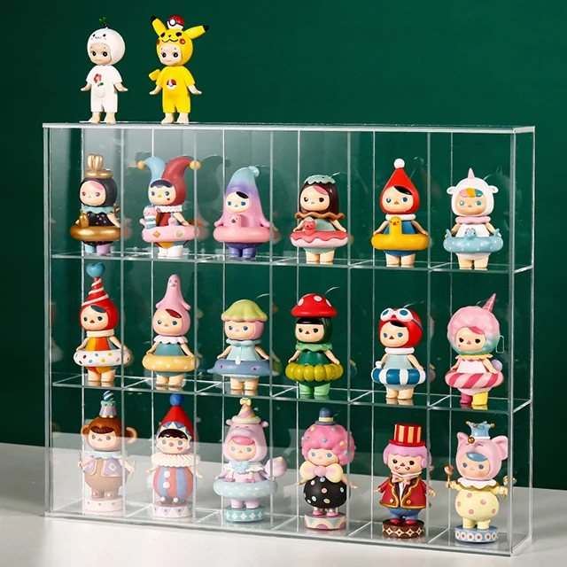 ミニフィギュアおもちゃ用の斬新なデザインのアクリル