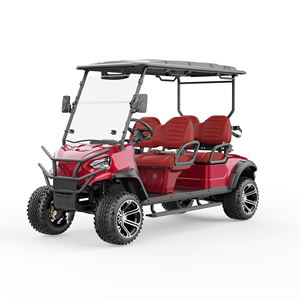 Carrito de Golf Todoterreno de 48V, 4 Plazas, con Luces LED y Cubierta para Lluvia, para Transporte en Campos de Golf, Resorts y Comunidades, Capacidad para 4 Personas - Product Image 1