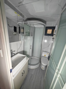 Nuovo Design Moderno Traspirante <span class=keywords><strong>Case</strong></span> Container in Acciaio da 10 Piedi per Agriturismi, Soggiorni, Appartamenti e Installazione Rapida all'Esterno - Product Image 5
