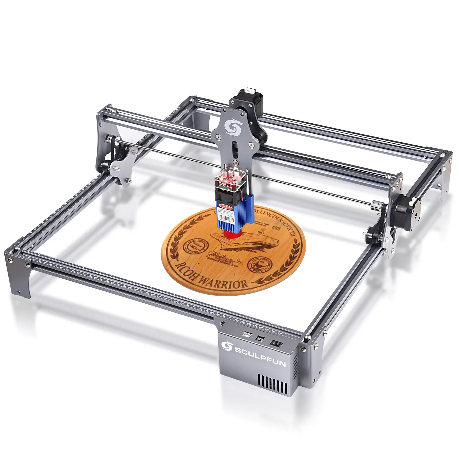 SCULPFUN S6 30w metal and nonmetal mini photo desktop 3d printer cutter diode laser engraver machine