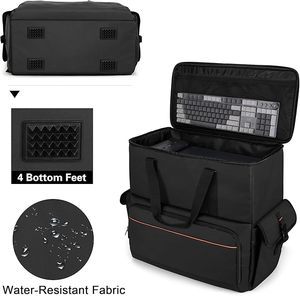 Sac à dos portable en nylon grande capacité personnalisé avec fonctions imperméables et antivol pour ordinateur portable et <span class=keywords><strong>tour</strong></span> d'ordinateur de bureau - Product Image 4
