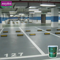 Maydos Métallique Décoratif Coloré Résine Epoxy Terrazzo Granite Flake Epoxy Peinture pour Sol Application Routière Apparence Liquide