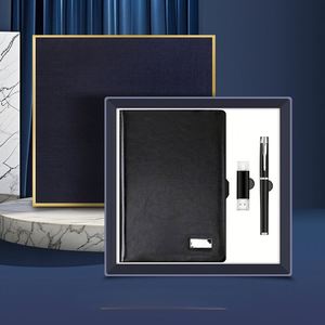 Customized Paper Notebook <b>USB</b> Flash <b>Drive</b> Pen Set UV Printing Handmade Business Promotional Novelty Gift Box Christmas - Product Image 2