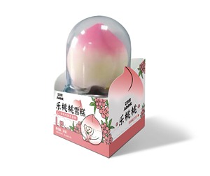 Bolsa de Embalaje para Helado Suave 3D Abink <span class=keywords><strong>Happy</strong></span> Peach con Sabor Afrutado - Product Image 1