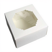 Boîte à cupcakes en papier kraft recyclé sur mesure pour cupcakes, muffins, pâtisseries, transport avec fenêtre et inserts UV