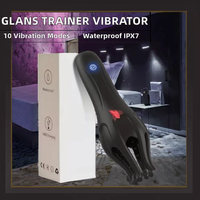 Vibrateur d'entraînement du gland en silicone pour hommes, masturbateur souple pour l'endurance, jouet sexuel pour l'auto-gratification masculine