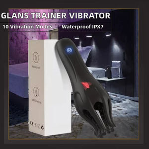 Vibrateur d'entraînement du gland en <span class=keywords><strong>silicone</strong></span> pour hommes, masturbateur souple pour l'endurance, jouet sexuel pour l'auto-gratification masculine - Product Image 2