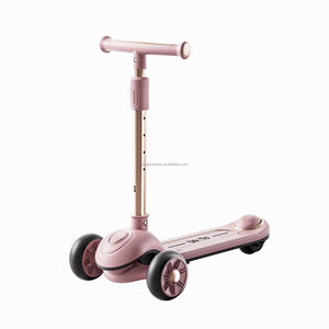 Planche à roulettes extérieure électrique portative pliable de Kick Scooter de vente chaude des enfants <span class=keywords><strong>avec</strong></span> la <span class=keywords><strong>roue</strong></span> de PU - Product Image 2