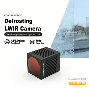 Módulo <span class=keywords><strong>de</strong></span> Cámara Térmica con Desempañador, IP67 Impermeable, 640x512, 50Hz, 12μm, <span class=keywords><strong>Video</strong></span> GMSL/UVC, 4.1mm 6.9mm 13mm, para Piloto Automático - Product Image 1