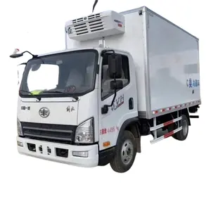 3T-5T Carrier Freezer Truck Refrigeration Units for sale low price diesel new manufacturedFAW TIGER VH refrigerated truck price