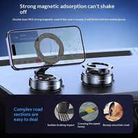 Support magnétique pour voiture à 3 axes |   360 °   Support en alliage de zinc |   Ventouse puissante à verrouillage rapide |   Support universel pour tableau de bord et pare-brise K20