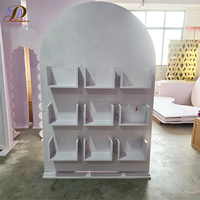 Panneau de bienvenue personnalisé JINDA pour fête prénatale, support mural en PVC blanc pour décoration de fête d'anniversaire et de mariage