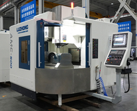 Centro de Mecanizado CNC Vertical de 5 Ejes AMC500, Cono de Husillo HSK-A63, Control GSK, Husillo Único, Alta Resistencia, Precio Competitivo